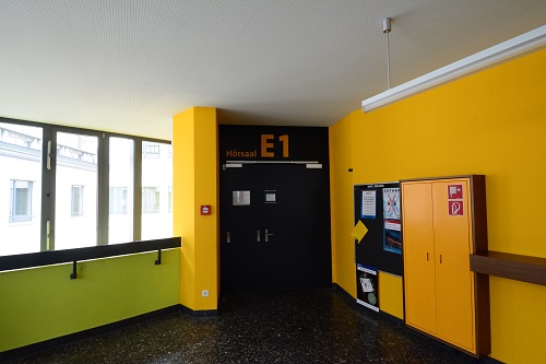 Entrance to E1